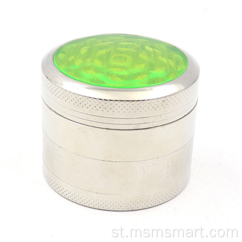 cheap custom logo herb grinder e mekato e mene ea mosi